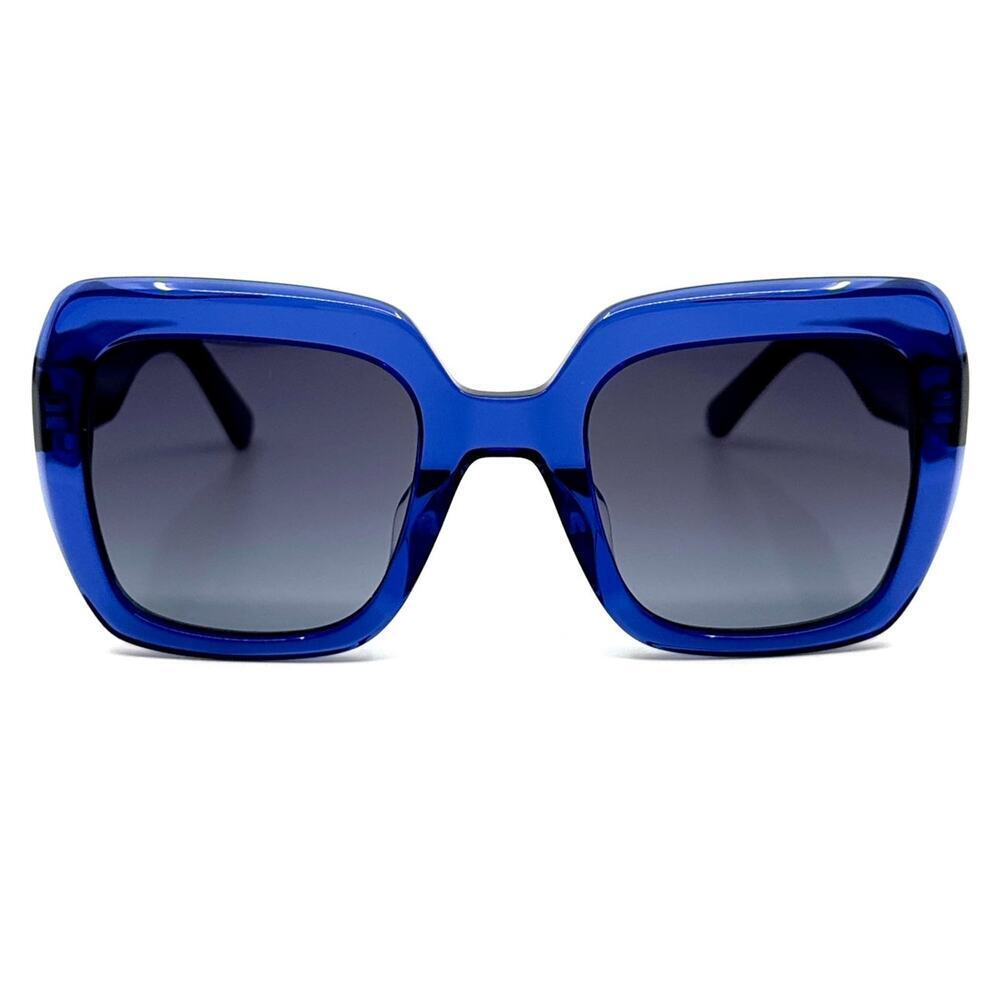 kate spade Royal Blue Square Sunglasses - Picture 2 of 12